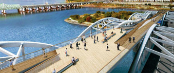 한강대교에 보행교…한국판 브루클린 브리지