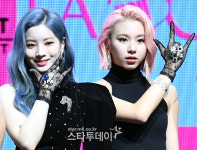 [포토]다현-채영, 확 바뀐 헤어