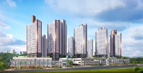 독립된 단지 내 상권 `신동백 두산위브더제니스 애비뉴` 분양