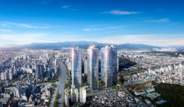 아이에스동서, 수성구 주거복합단지 `수성 범어 더블유` 이달 분양