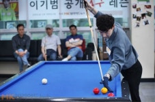 ‘당구끝판왕’ 이기범 4구비결에 동호인들 ‘탄성’