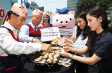 [포토] 한돈농가 판매 및 시식회 행사