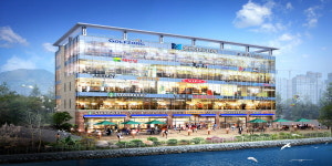 여수 밤바다 품은 `웅천 마리나타워`