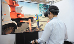 롯데건설, 임직원 대상으로 VR체험 안전교육 실시