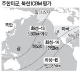 주한미군 北 화성 15형 美전역 타격 가능