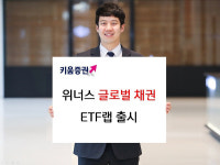 키움증권, 위너스 글로벌 채권 ETF 랩 출시