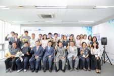 화물복지재단 장학사업 수여식 개최…  후원사 현대오일뱅크 1%나눔재단 관계자 등 참석