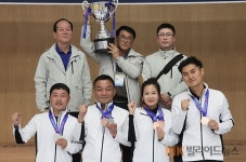 ‘김현석 최솔잎 활약’ 광주광역시, 전국체전 당구 종합우승