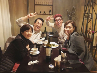김영철, 이성미X정선희X김한석 생일파티 인증 