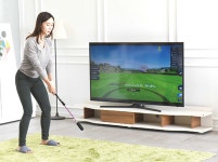 집에서 즐기는 골프 시뮬레이터