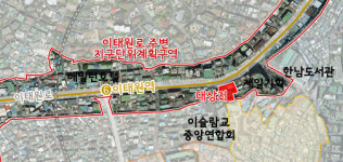 이태원로에 지상 6층 공유오피스 들어서