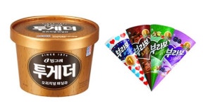 빙그레, 해태 아이스크림 인수 ‘투게더·부라보콘’ 한가족