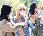 [포토] 에이핑크, 정은지의 가요광장 왔어요
