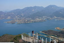 [Dear My Walking] 케이블카 타고 오른 비봉산 정상, 청풍명월(淸風明月)이 이곳에… 충북 제천 청풍호반