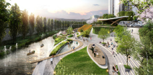 삼성물산, 반포3주구에 축구장 3배 규모 자연숲 조성…숲·호수·반포천 특화 적용