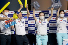 블루원엔젤스, SK렌터카위너스 꺾고 PBA 팀리그 첫 승