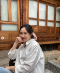 `임신` 최희, 흰 셔츠에 청바지...`캠퍼스 여신` 느낌
