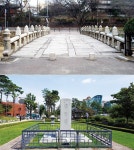 장충단공원獎忠壇公圓-굵은 역사의 주름이 새겨진 제단