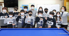‘전국 유일’ 화원초등학교 당구부 “제2 조재호‧조명우 꿈꾼다”