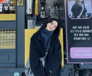 `설강화` 지수, 로제 커피차 인증 내 인생 첫 커피차♥