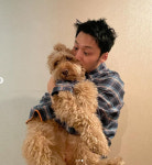 변요한, 반려견과 꿀 떨어지는 시간 귀여워