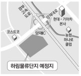 서울시 양재물류단지 고의 지연…하림, 감사청구