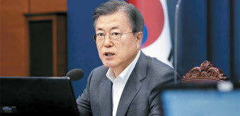 '원전北風' 입 연 文대통령 