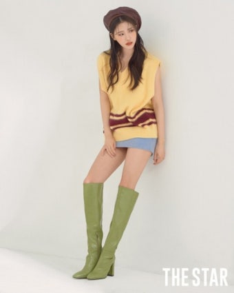 러블리즈 미주 초미니, 당당하고 섹시한 펑키[화보]