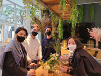 플로리스트 4명의 도원결의…화훼농가 우리가 살립시다