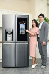 [포토] 유통기한 다 됐어요 알려주는 LG, 스마트 냉장고