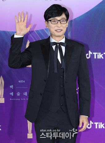 [포토]유재석, 백상 시상자로 왔어요