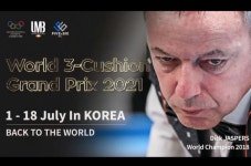‘7월1일 개막’ 월드3쿠션그랑프리, 빌리어즈TV로 본다