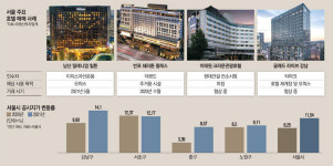 밀레니엄힐튼 르메르디앙 팔래스…서울서만 8곳 대형호텔 매물 나왔다