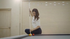 ‘미녀 당구심판’ 이주희 당구 CF모델 됐다