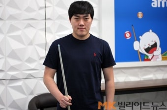 ‘3쿠션 신흥강호’ 김준태 “야스퍼스 브롬달에 자극, 하루 10시간씩 연습“