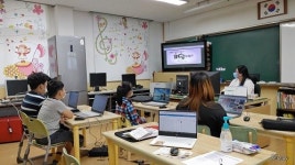 인천 이작도 초등학생 대상 디지털 교육 시행...“먼 섬에서도 디지털 수업해요”