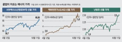 치솟는 에너지 가격에 소비 위축…美 성장률 끌어내린다