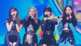 에스파, '인기가요' 1위 