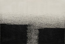 조각돌 굴려 작업하는 최상철 작가 그림은 만드는게 아니라 우연히 태어나는 것