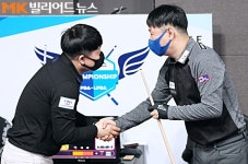 신남호, 이번 시즌 PBA 두번째 퍼펙트큐…1000만원 주인공