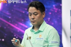 조재호 “아깝다 퍼펙트큐” 하이런 14점으로 32강 진출[NH농협카드PBA]