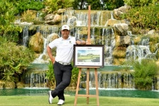 이수그룹 후원 김주형 프로, 아시안투어 싱가포르 인터내셔널 우승