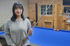 전국당구대회에서 3연속 준우승, 고교생 ‘3쿠션 슈퍼루키’ 장가연
