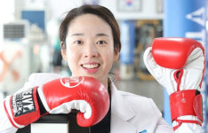 女의사중 가장 싸움 잘한다?…복싱 5전 무패 삼성서울병원 소아과 의사