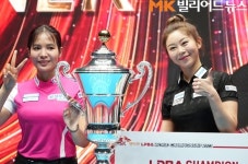 ‘당구여제’ 김가영, ‘캄보디아 특급’ 스롱피아비 꺾고 LPBA 왕중왕전 우승