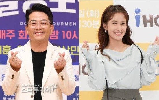 코미디언 김준호와 김지민, 7월 결혼식으로 행복한 부부로 걸어갑니다