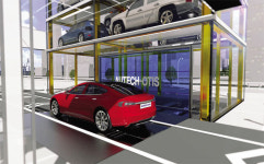 왠지 들어가기 무서운 주차 타워…이젠 로봇이 알아서 다 해줍니다