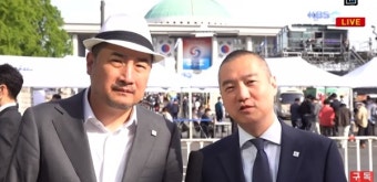 가세연 강용석 김세의, 윤 대통령 취임식 참석 
