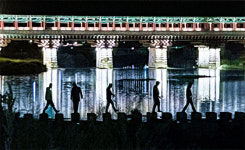 [포토에세이] 경주 월정교 돌다리