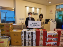 금성백조주택, 대전 내 복지시설 3곳에 추석 위문품 전달